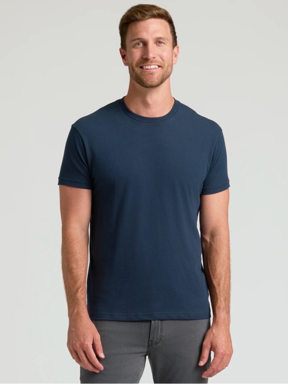 ⭐️ True Classic Navy Short Sleeve Crew Neck Tee